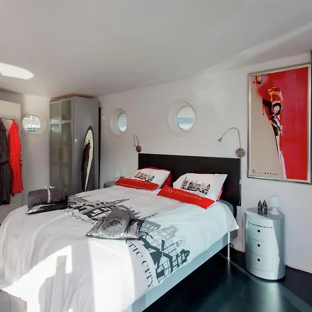 Modern Houseboat In With Terrace Amsterdam
