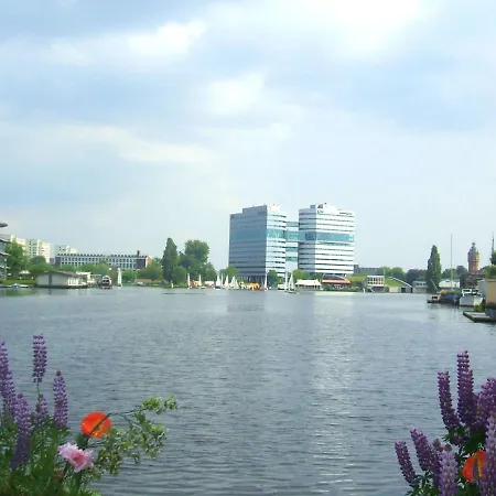 Botel Modern Houseboat In With Terrace *