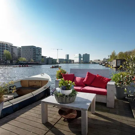 Modern Houseboat In With Terrace Botel *